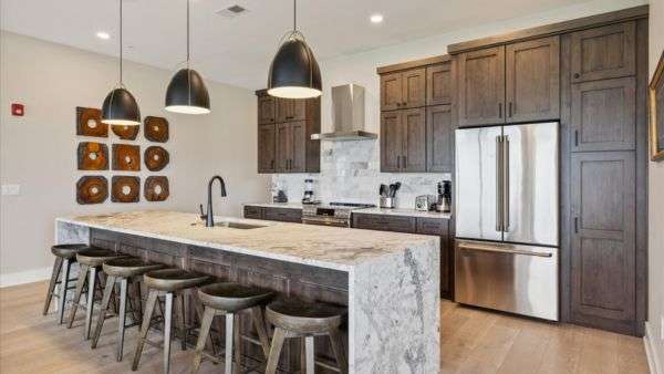 Kitchen from Highlands Penthouse Condo 501 in Gatlinburg, Tennessee