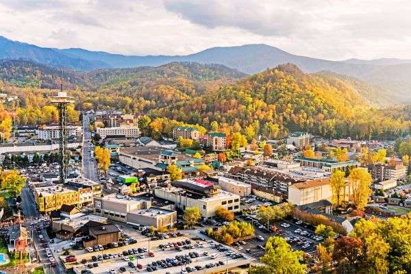 Gatlinburg TN in the Fall